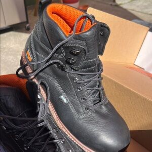 Timberland work boots brand new